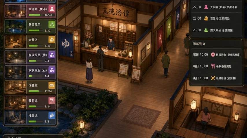 背德浴场 玩法展示 场景图 1